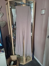Size medium maternity All in One Strapless Trouser Jumpsuit Beige
