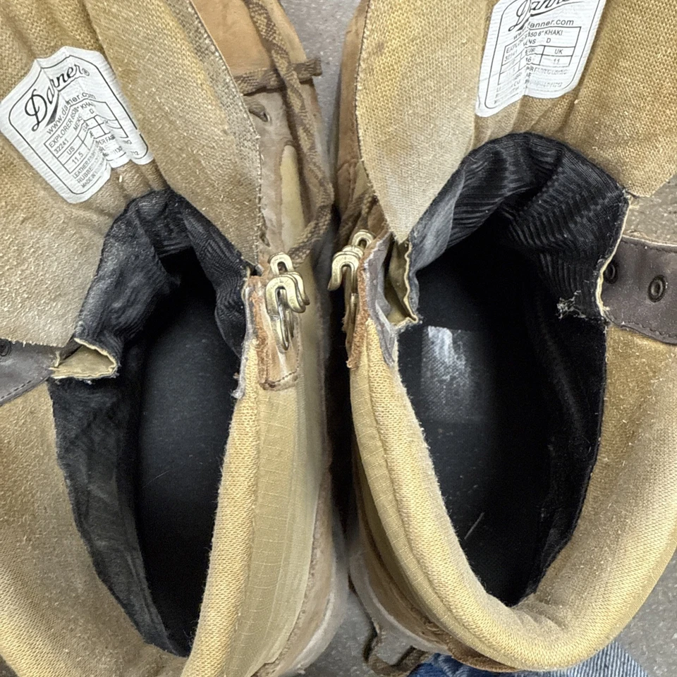 Botas de Senderismo Danner Explorer 650 Impermeables 6" Para Hombre Talla 11.5 Marrón Foto 2 de 4