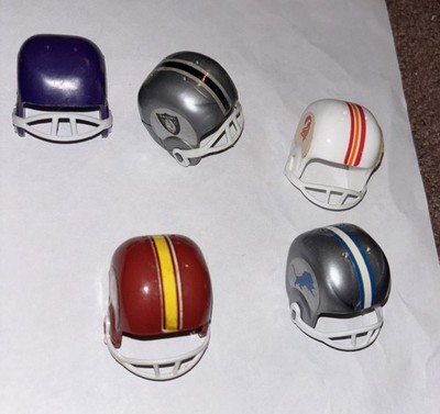 5 Gumball Helmet Lions Bucks Redskins Raiders Viking Gumball Lot 5 X 