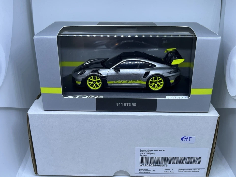 Porsche 911 (992) GT3 RS Hockenheim Experience 1:43 WAP0202890SGT3 - Immagine 2 di 2