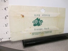 candy bar wrapper 1940s ORANGE BARK jellies National Candy St Louis 2 oz