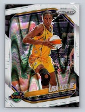 2025 Panini Prizm WNBA #106 Lisa Leslie White Seismic Prizms