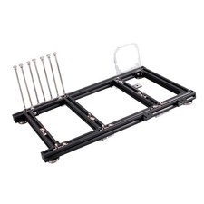 DIY Open Frame ATX Computer PC Case Overclocking Test Platform Black SET