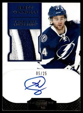 2012-13 Panini Dominion Auto Patch Brett Connolly Rookie Auto 05/25 #33