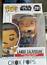 LANDO CALRISSIAN 291 STAR WARS FUNKO POP VINYL NEW IN MINT BOX + PROTECTOR