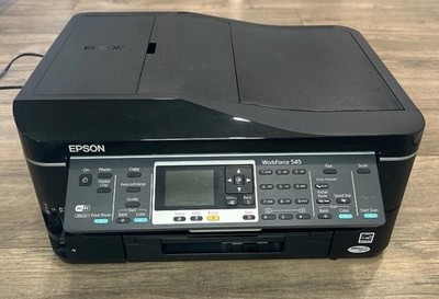 Epson WorkForce 545 All-In-One Inkjet Printer, TESTED W INK