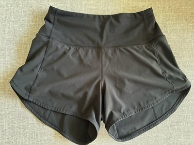 Lululemon Speed Up Shorts Size 2  Lined 4  Inseam Black