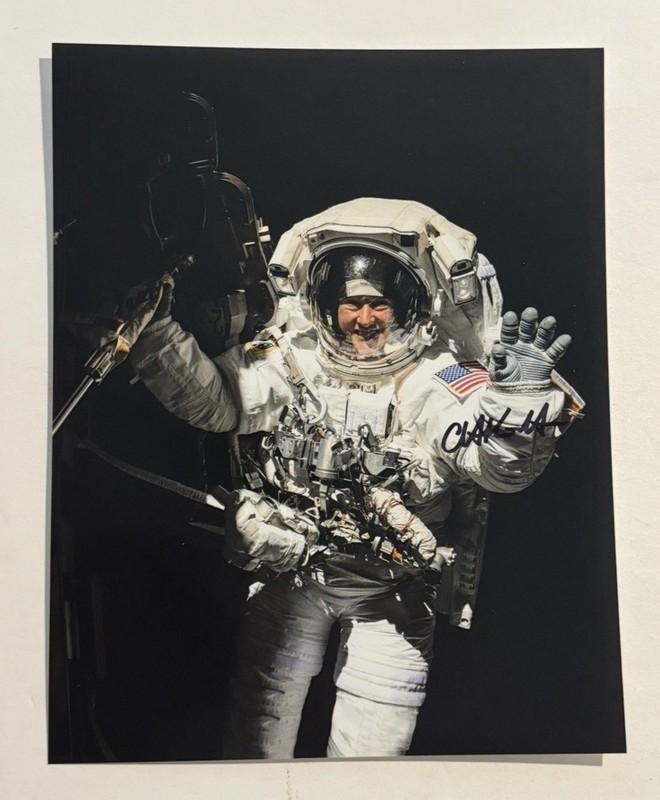 CHRISTINA KOCH HAND SIGNED 8x10 PHOTO NASA ASTRONAUT ARTEMIS II AUTOGRAPHED COA