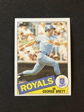 1985 Topps #100 George Brett Baseball Card