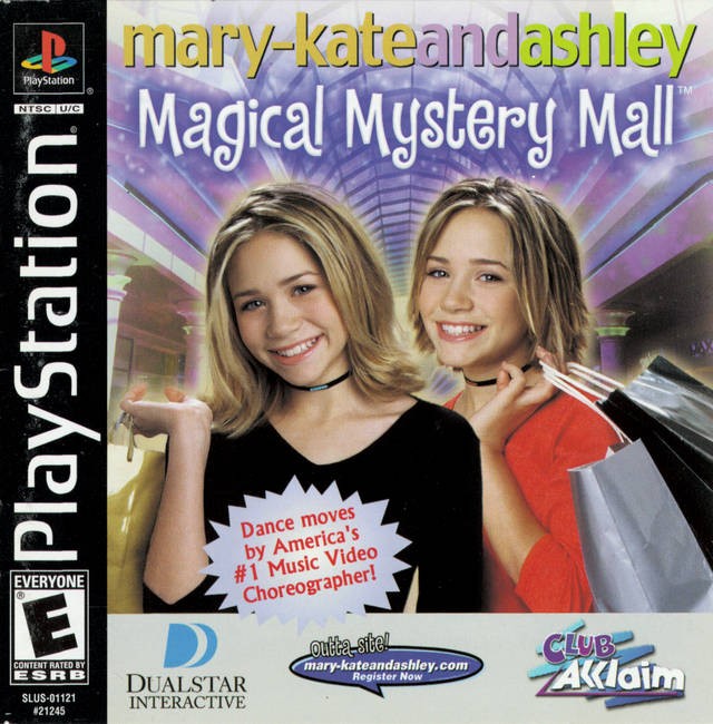 Mary-Kate And Ashley Magical Mystery Mall - PS1 PS2