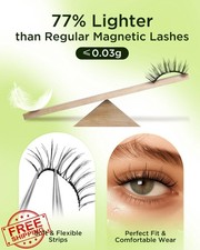 BEYELIAN Magnetic Eyelashes Kit Reusable Natural False Lashes No Glue
