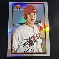 2019 Bowman - 1989 Bowman Baseball 30th Anniversary Chrome Shohei Ohtani #B30-SO