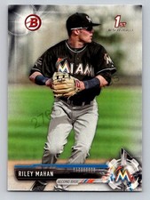 2017 Bowman Draft #BD-132 Riley Mahan Miami Marlins