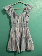 Gap Women's Summer Dress, Size  Xl– Multicolor Striped