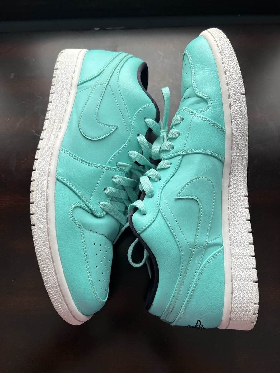 Size 11- Air Jordan 1 Low Hyper Turquoise | eBay display picture 3