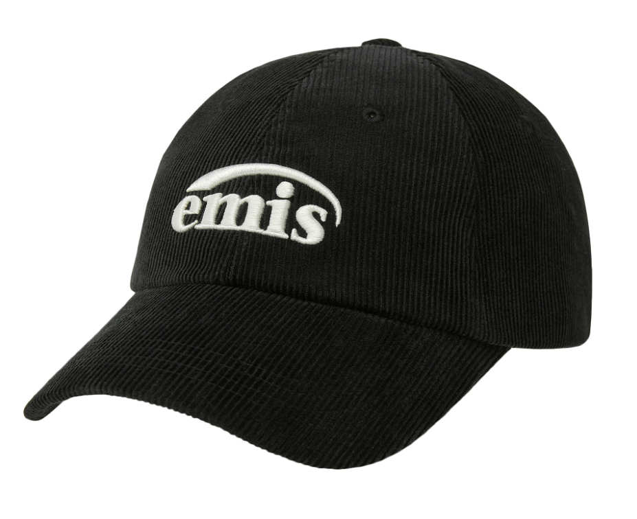 Korean Brand EMIS New Logo Corduroy Cap Unisex Casual Lifestyle Korean Brand EMIS New Logo Corduroy Cap Unisex Casual Lifestyle