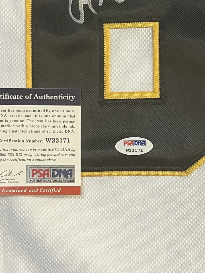 Mario Lemieux Pittsburgh Penguins Autographed Jersey W/ PSA COA - Image 3 of 4