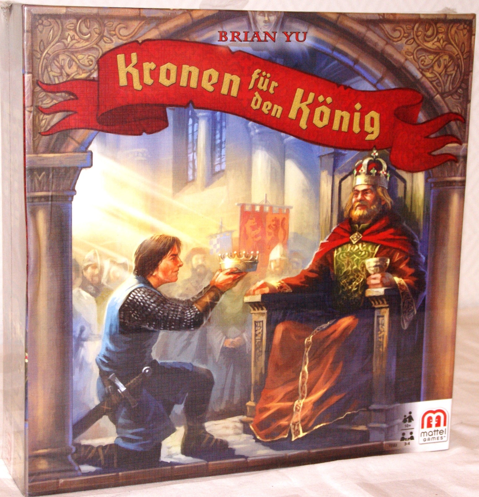 Mattel Y2553 Kronen Fur Den Konig Strategie Und Geschicklichkeitsspiel Neu Ebay