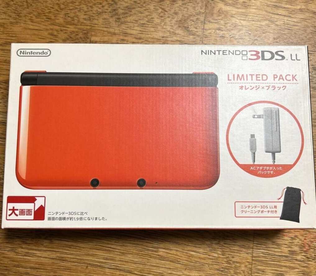 完品•希少品】ニンテンドー3DS LL リミテッドパック オレンジ 完品•希少品】ニンテンドー3DS LL リミテッドパック オレンジ