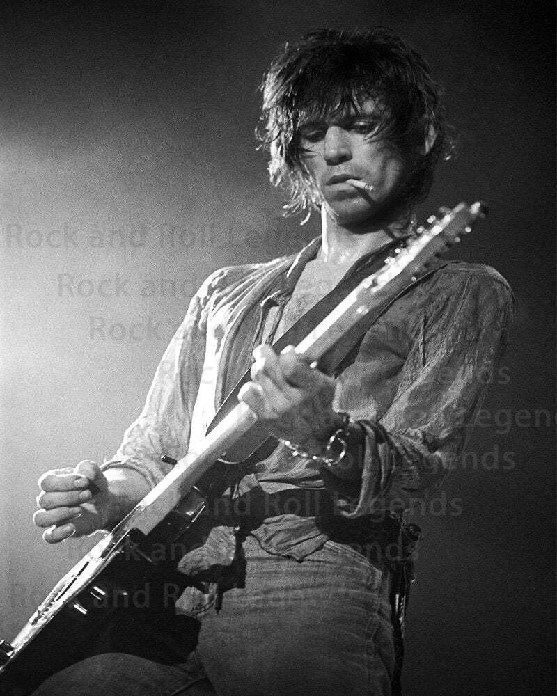 Keith Richards - Guitarist of the Rolling Stones Photo Print