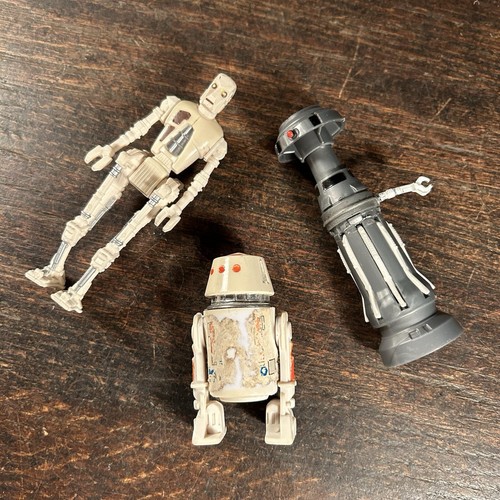 Vintage Star Wars Figure Lot (3) Droids R5-D4 Jabba Torture Droid FX-7 - Picture 2 of 24