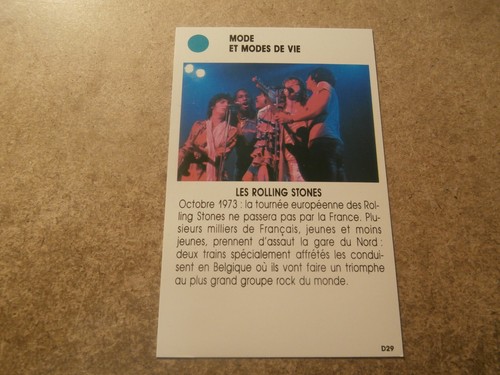 THE ROLLING STONES, RARE VINTAGE 80s TRADING 