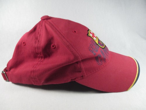 FCB Volleyball Barcelona Red Adjustable Baseball Cap Hat - Picture 4 of 11