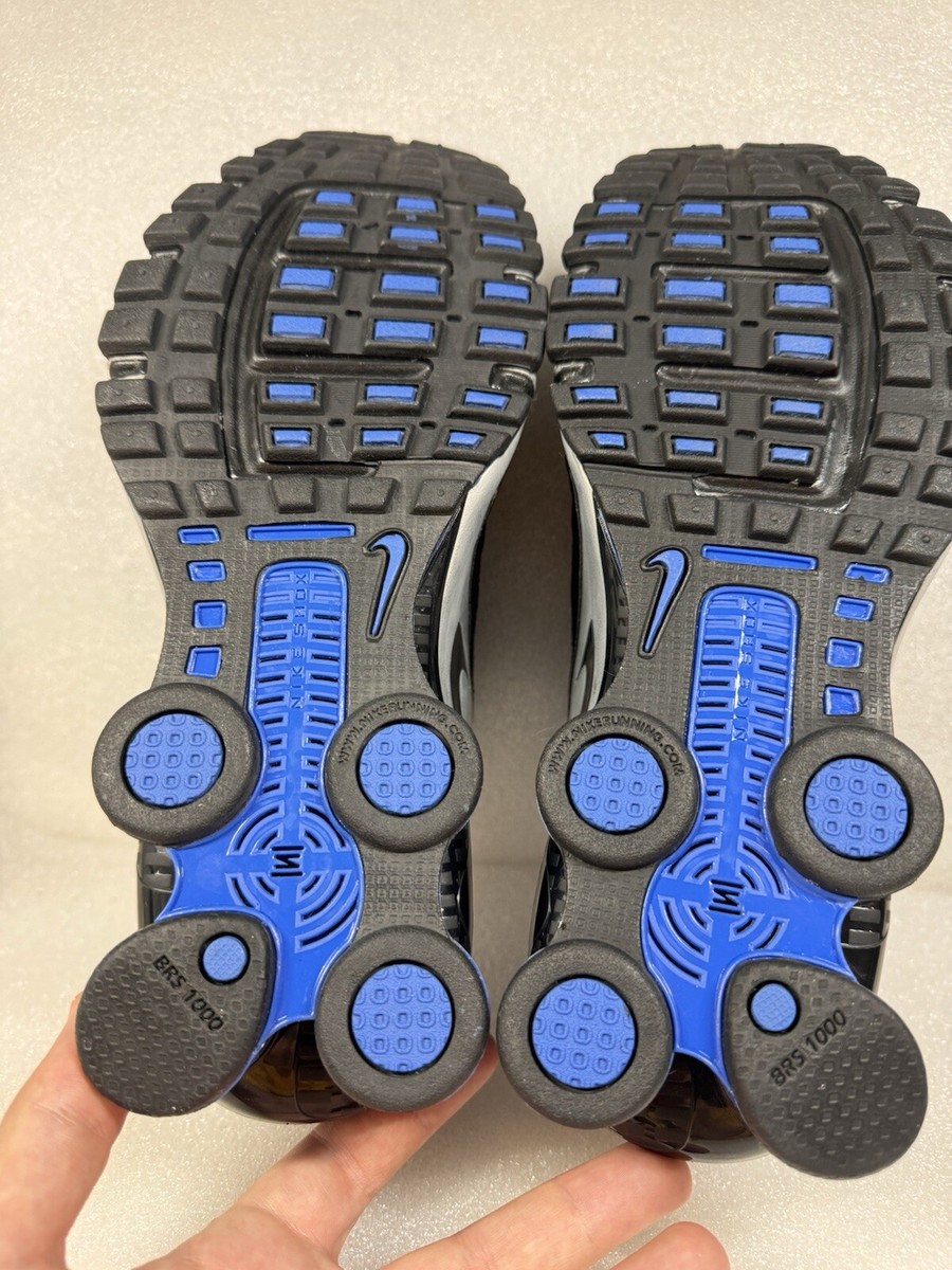 2008 RARE NIKE SHOX TURBO+ 10 NEW MTLLC BLUE BLACK SILVER 385747