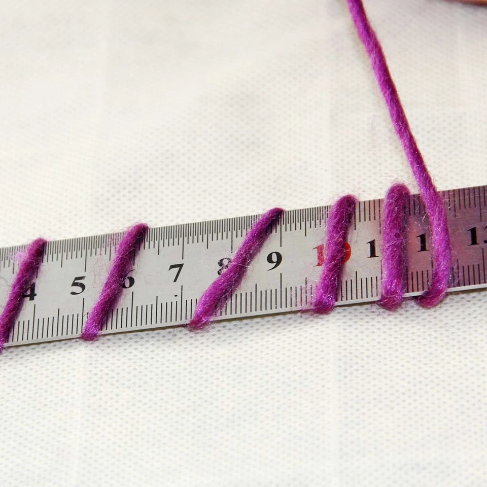 Sale NEW 500g Cone Yarn Chunky Shawl Scarf Hand Knitting Rainbow Wool Cashmere - Image 4 of 4