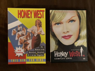 HONEY WEST LOT OF 2 BOOK 1956/2005 & DVD 1965/1993 4 Disc Set Anne