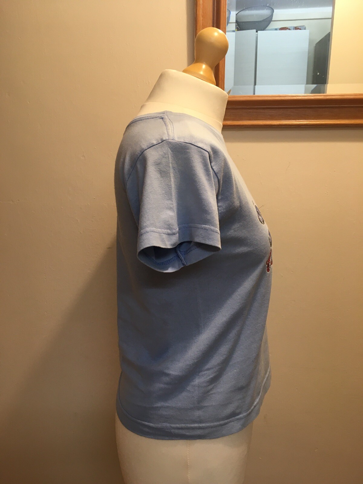 RARE VINTAGE “PROTOTYPE 21” brand GRAPHIC FRONT & LOGO BACK PRINT T-SHIRT, small image 5