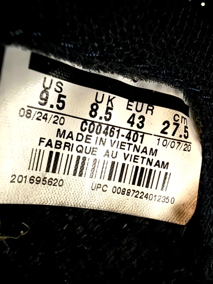 Talla 11 - Air Jordan 1 Retro OG Alto Azul Chill W Hombre Talla 9.5 Sin Caja Foto 2 de 4