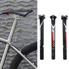 Tubo reggisella reggisella bici 3K fibra di carbonio dritto mtb bici strada