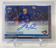 THOMAS PANNONE 2019 Topps Chrome Rookie Autographs Auto Blue Jays