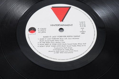 Keith Sweat – Make It Last Forever 1987 Original Japan Press (NM/Vg++)##72 - Picture 5 of 6