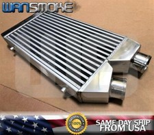 25 X 11 X 3 2.5in Io Universal 1 Same Side Frount Mount Intercooler Aluminum 25 X 11 X 3 2.5in Io Universal 1 Same Side Frount Mount Intercooler Aluminum