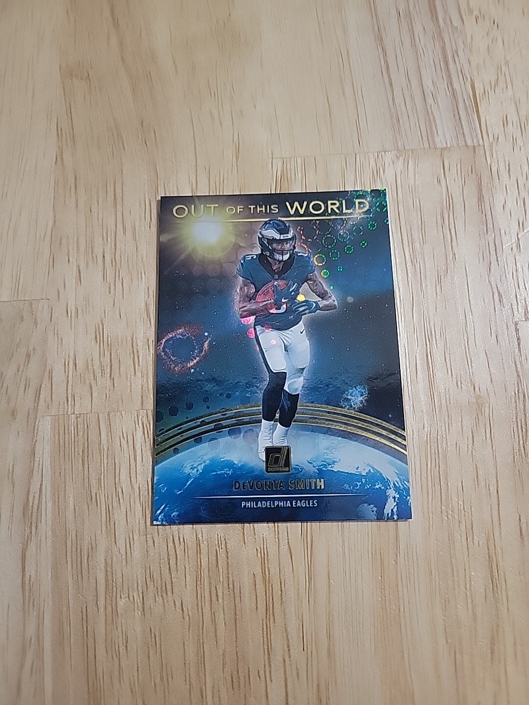 2021 Donruss DEVONTA SMITH Out Of This World #OTW-DVS Rookie Philadelphia Eagles