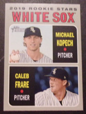 2019 Topps Heritage Rookie Stars Michael Kopech / Caleb Frare # 7