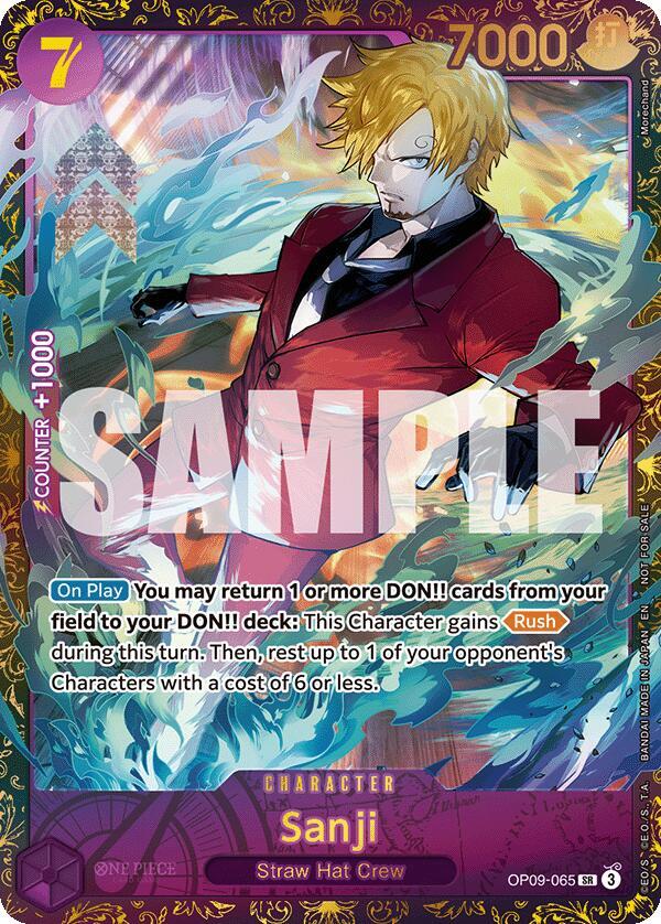 Sanji (Championship 25-26 Regionals Season 1) OP09-065 One Piece
