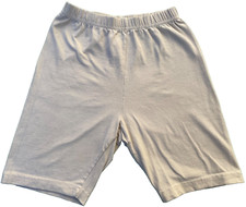CREAM BIKE SHORTS - WOMEN'S Size S - 21 Wx 15 L