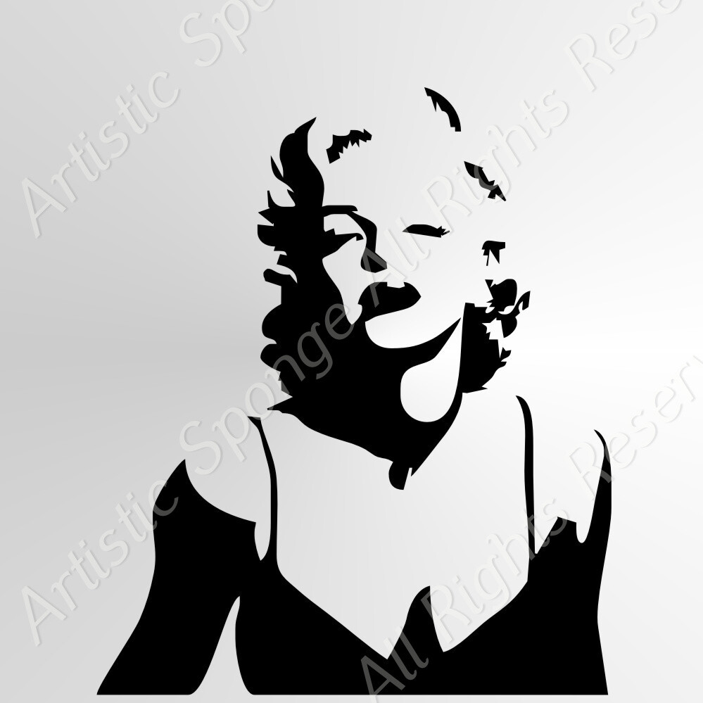 MARILYN MONROE BIG SIZES Reusable Stencil Wall Decor Movie Star Famous / Marilyn | eBay marilyn-monroe-big-sizes-reusable-stencil-wall-decor-movie-star-famous-marilyn-ebay