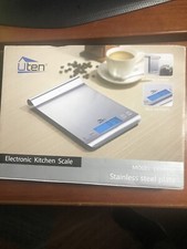 Uten Digital Kitchen Scale Ultra Slim Multifu...