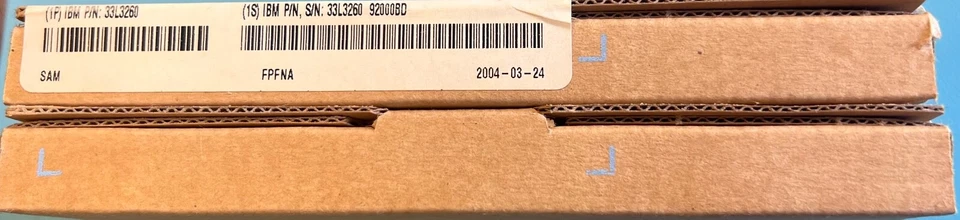 IBM 33L3260 ECC DIMM Memory 2GB (4x512MB) PC100 168-Pin - Image 2 of 2