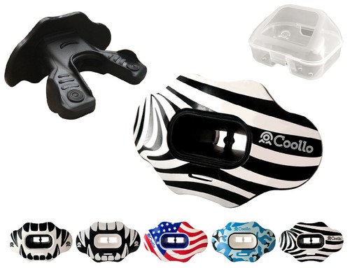 Coollo Sports Mouth Guard Lip Guard MIGHT (Helmet Strap Included)  - Bild 27 von 44