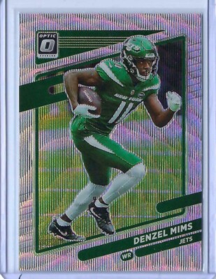 2021 Donruss Optic Wave Prizm Denzel Mims /299 #72
