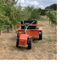 Agria 3400 Diesel E-start mit diversen Anbaugeräten