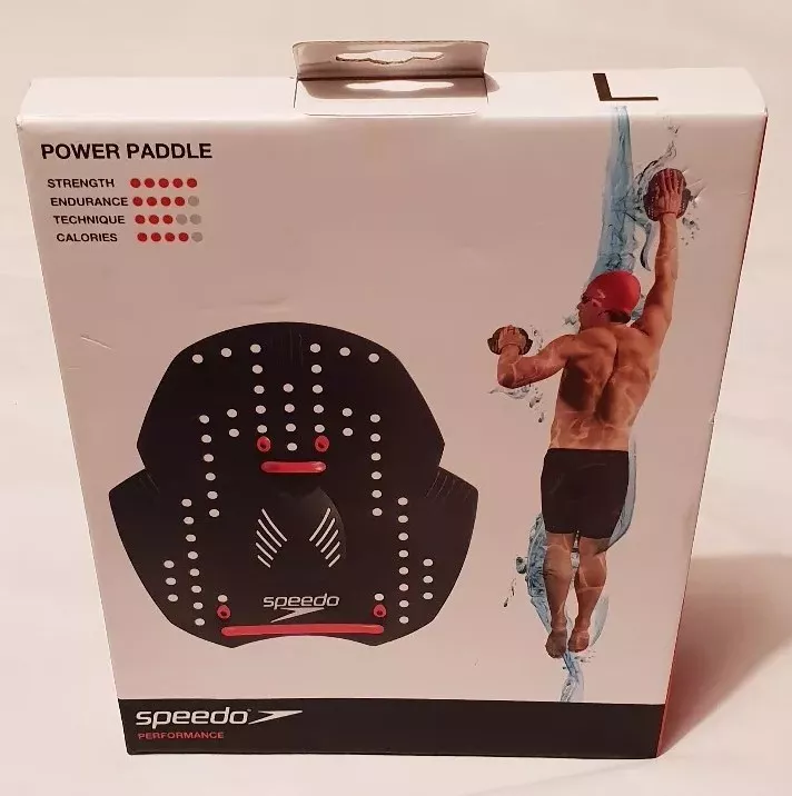 Reduced New Speedo Performance Power Paddle AU Grey Brand New Size Large