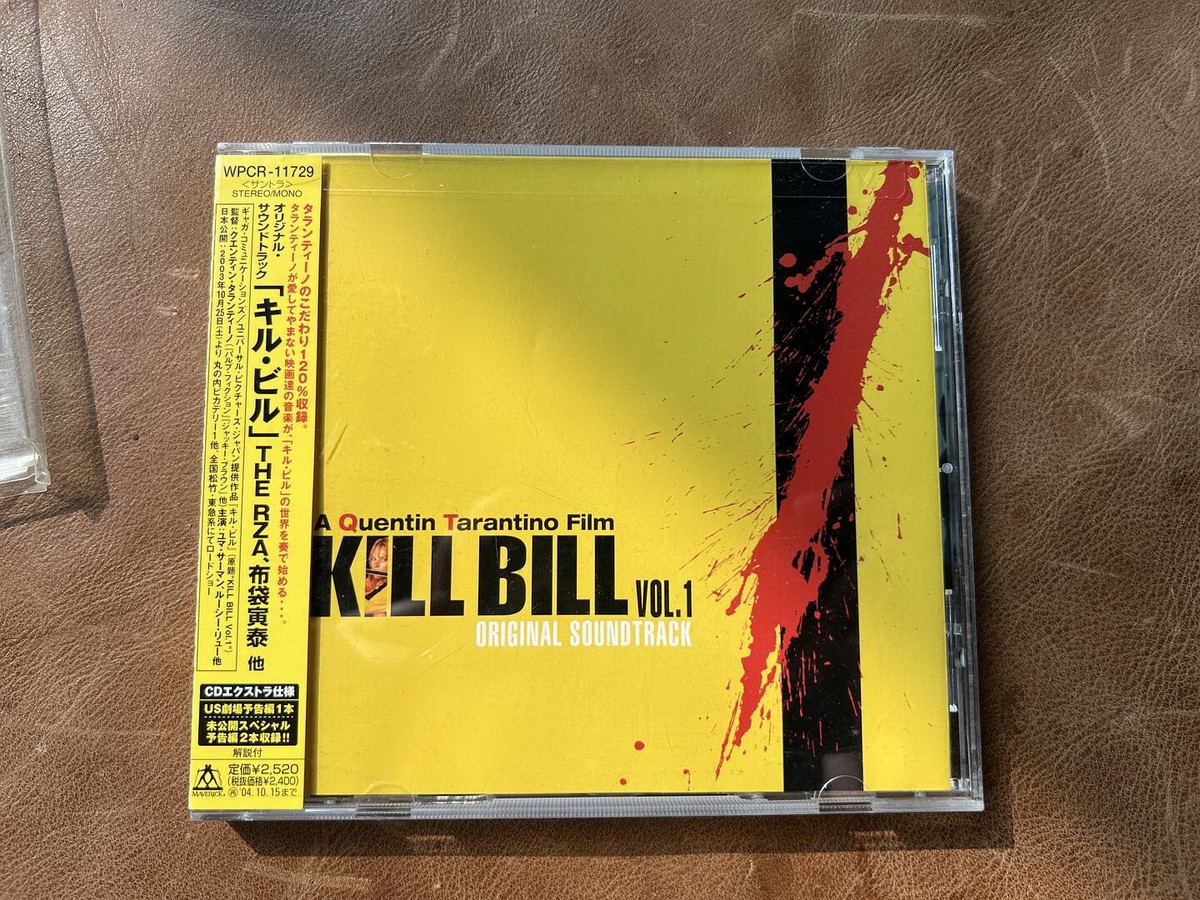 KILL BILL VOL.1 soundtrack Quentin Tarantino JAPAN CD 2003 W/OBI