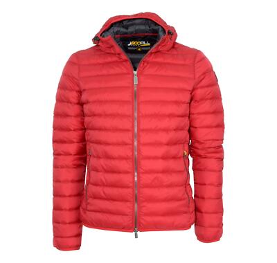 Ciesse Piumini Daunenjacke FRANKLIN Abzugshaube Nylon Polsterung Feder Fill Rot