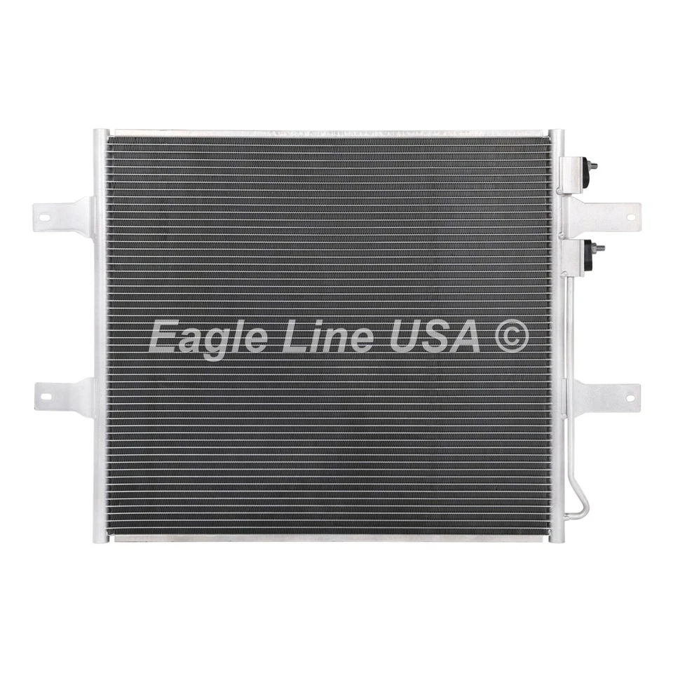 Condensador de aire acondicionado compatible con 06-09 Dodge Ram 2500 3500 4500 5500 L6 5,9 L 6,7 L diésel solamente Foto 2 de 4